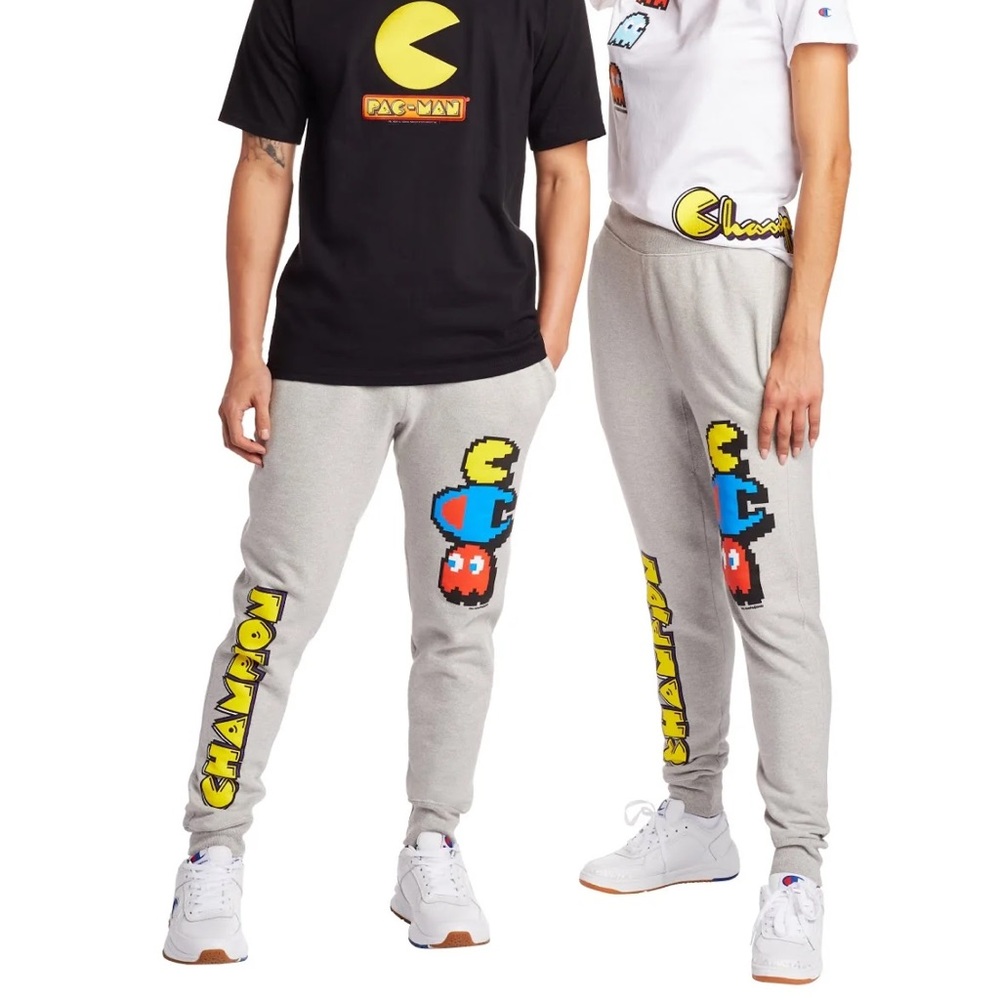 Champion x PAC-MAN grey Sweatpants/Joggers